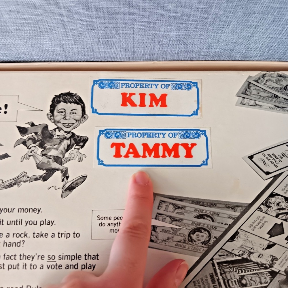 Vintage The Mad Magazine Game Parker Brothers‎ Board Game Complete 70s Toy Funny - Picture 9 of 11